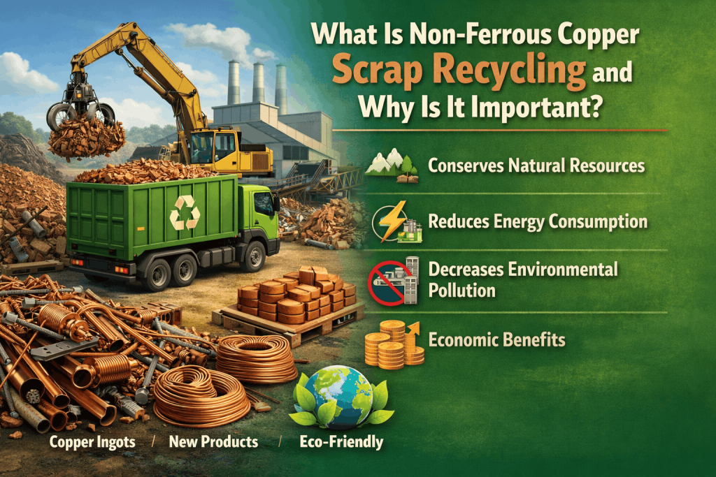 What Is Non-Ferrous Copper Scrap Recycling and Why Is It Important - Botany Recycling