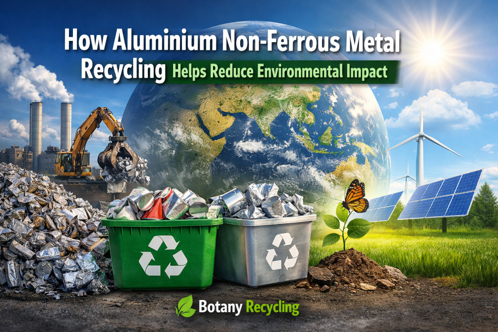 Aluminium scrap recycling services - Botany Recycling