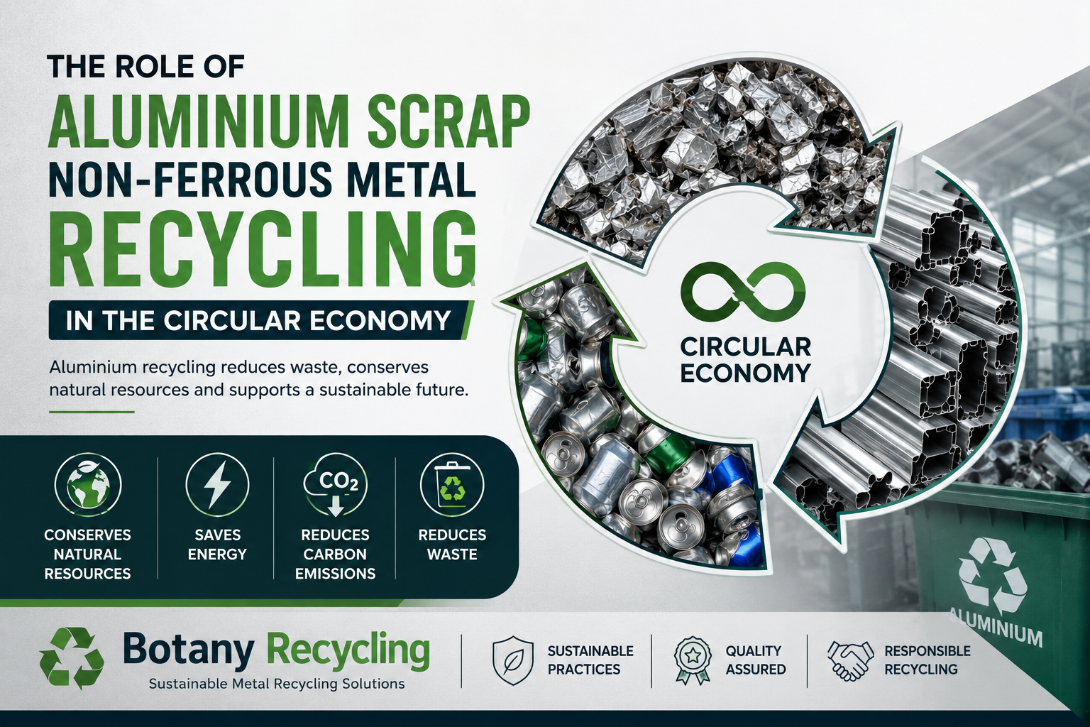 The Role of Aluminium Scrap Non-Ferrous Metal Recycling in the Circular Economy